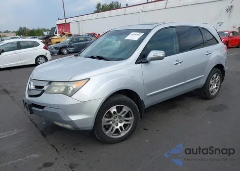 2008 Acura Mdx Technology Package from USA, damaged, VIN 2HNYD28498H541964